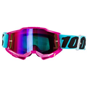Details about   100% ACCURI GEN 2 MEN'S DIRT MX OFFROAD GOGGLE BLUE WITH BLUE MIRROR 