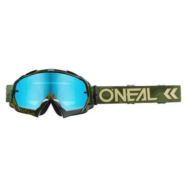 ONeal B2 MX Brille Goggle Neon Gelb Motocross Enduro Motorrad Mountainbike MTB 