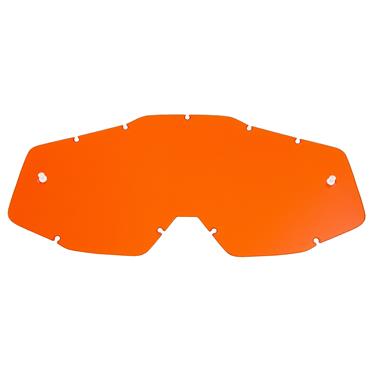 Strata Ersatzscheibe MX Brille Ersatzglas orange für 100% Racecraft Accuri 