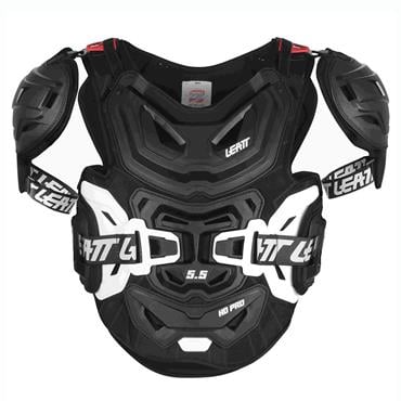 Leatt adultes 3DF AirFit Lite V17 Motocross MX Enduro Body Armour-Noir 