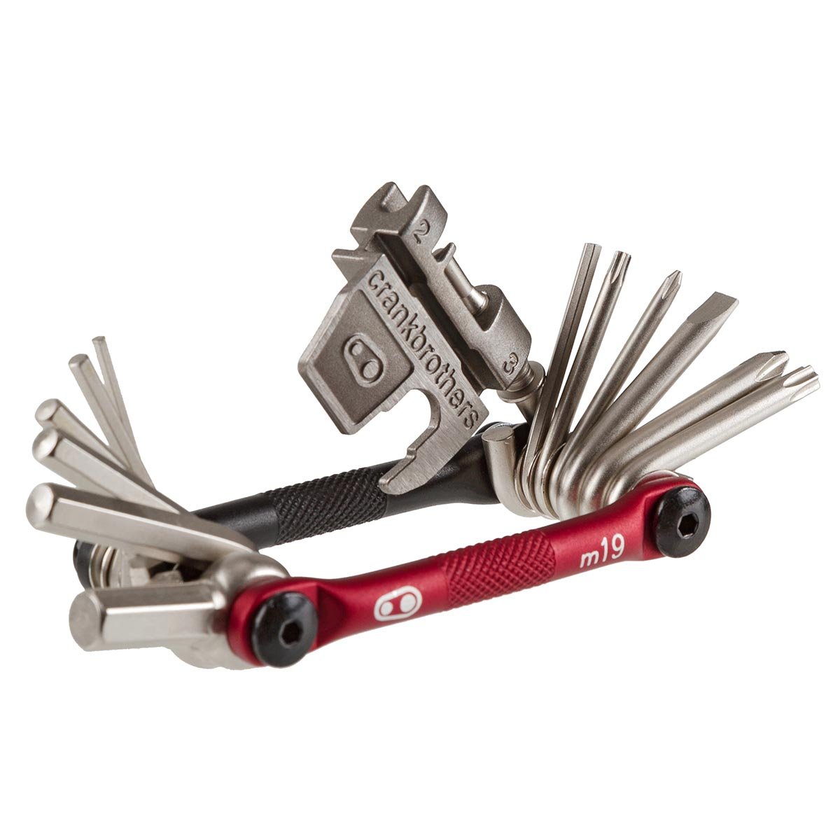 Crankbrothers M19 Multi-Tool for sale online 19 Tools Red & Black 
