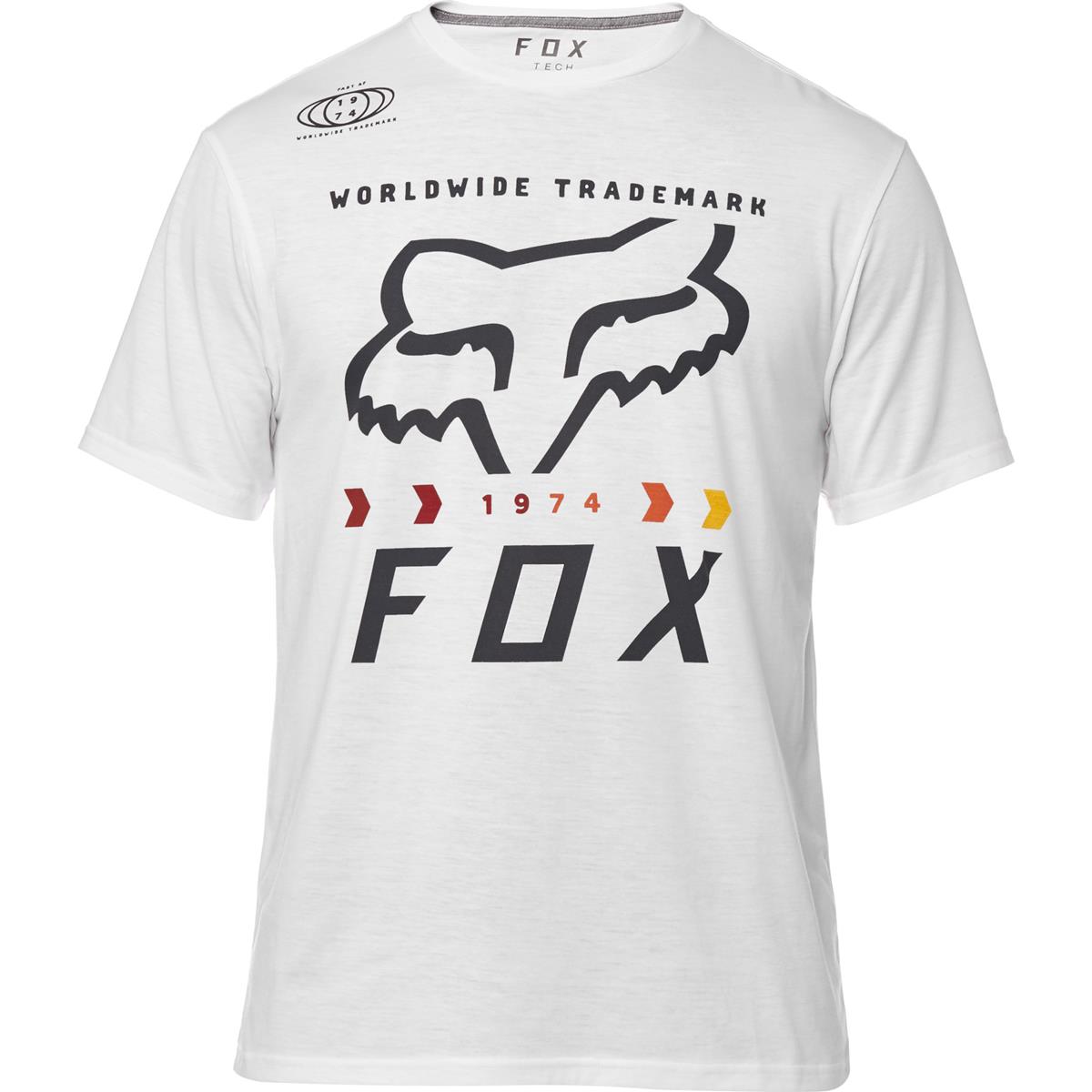 Fox Tech T-Shirt Murc Fctry Optic White