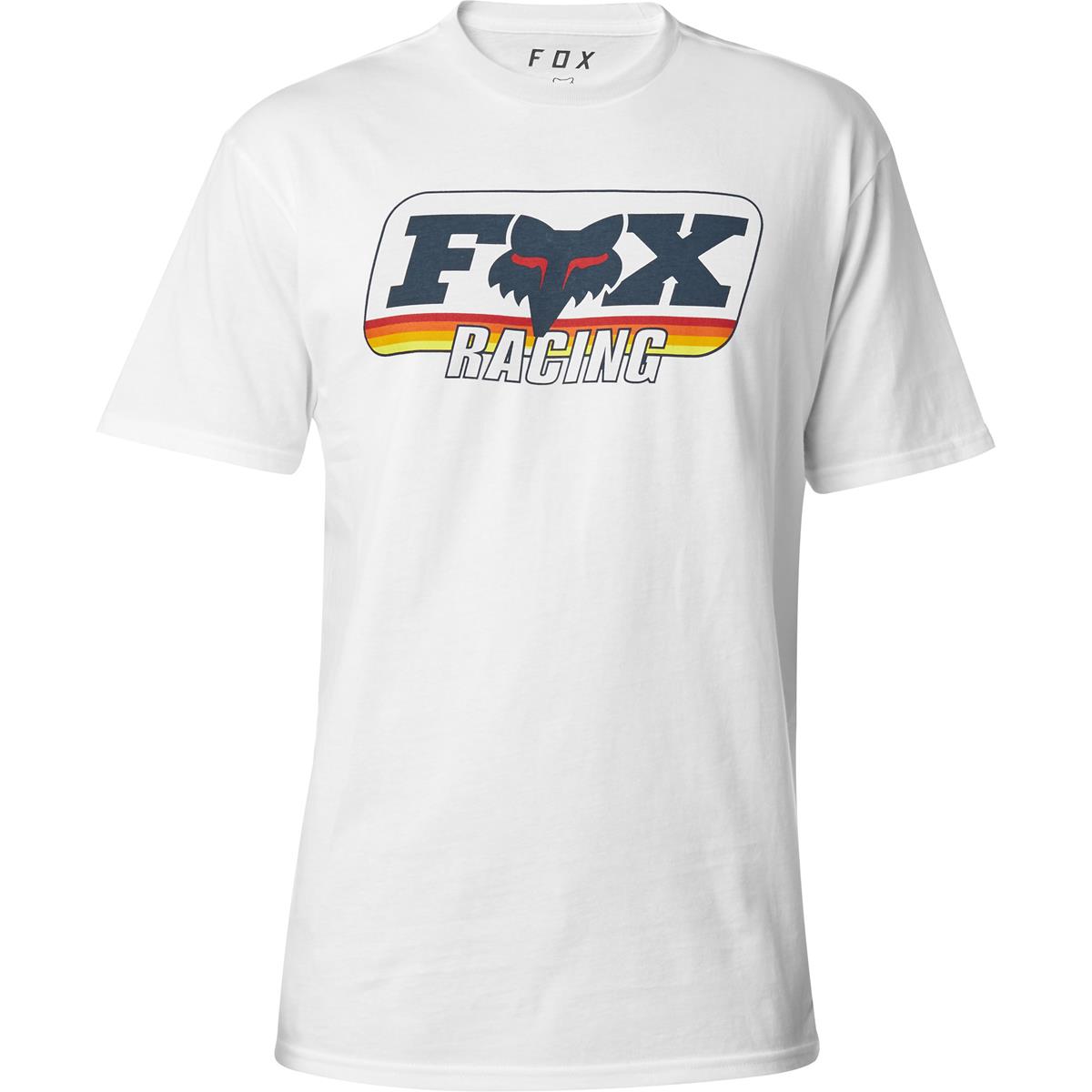 Fox Tech T-Shirt Throwback Optic White