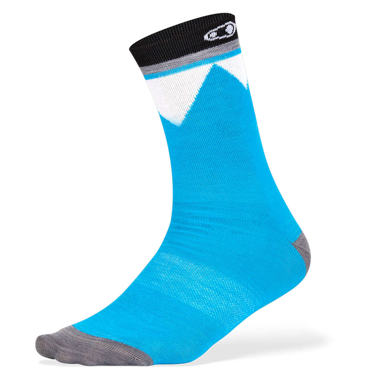 Crankbrothers Chaussettes Mountain Blue/Grey/Black