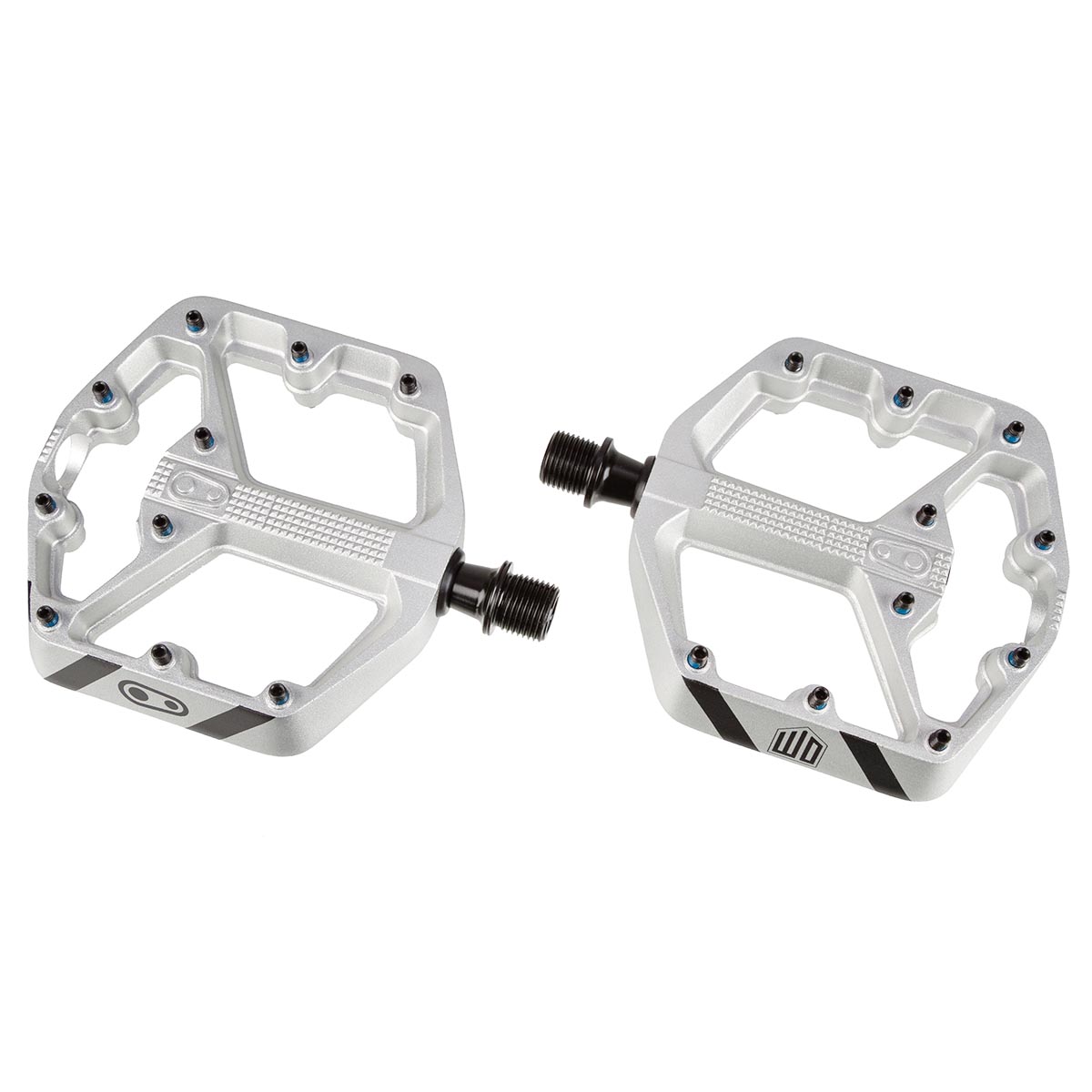 Crankbrothers Pedals Stamp 3 2019 Danny MacAskill Edition, Silver, Small
