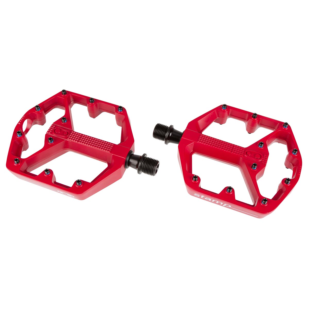 Crankbrothers Pedale Stamp 2 2019 Rot, Small