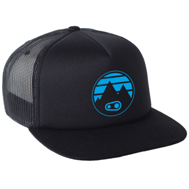 Crankbrothers Casquette Trucker Snap Back Mountain Blue/Black
