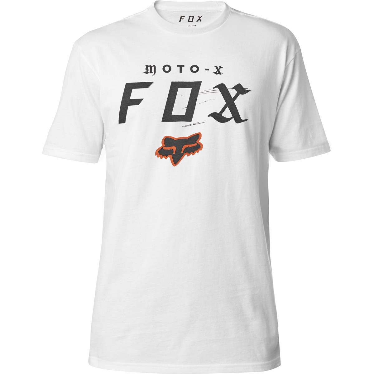 Fox T-Shirt Moto-X Optic White