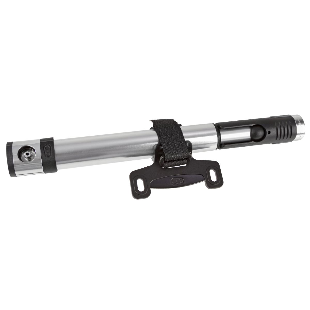 Crankbrothers Hand Pump Klic HV Silver, CO2-pump, incl. frame mounting