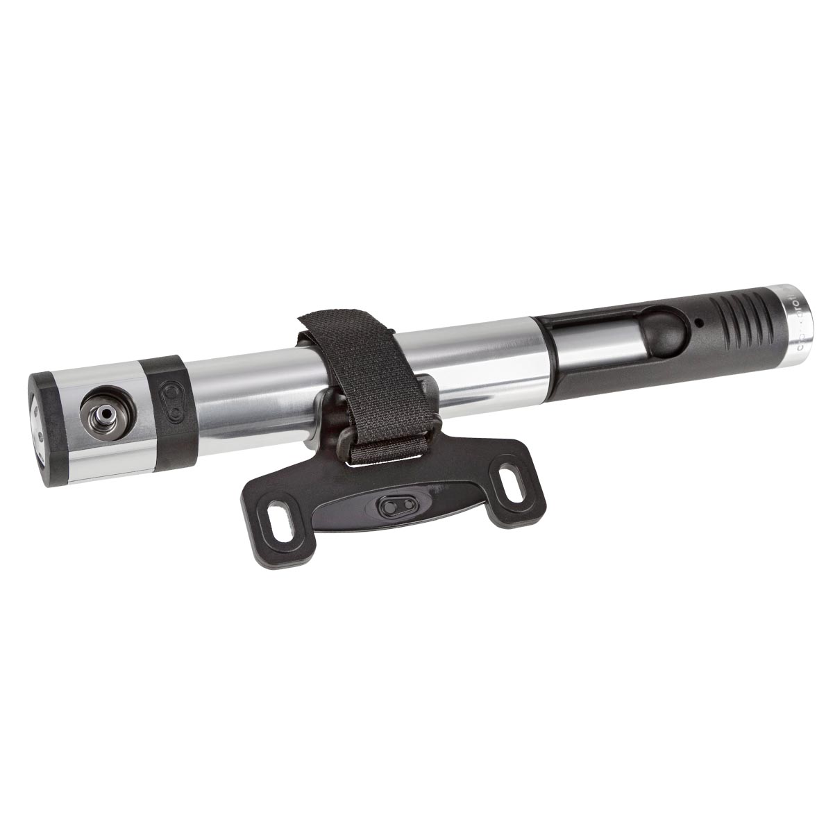 Crankbrothers Hand Pump Klic HV Silver, incl. frame mounting