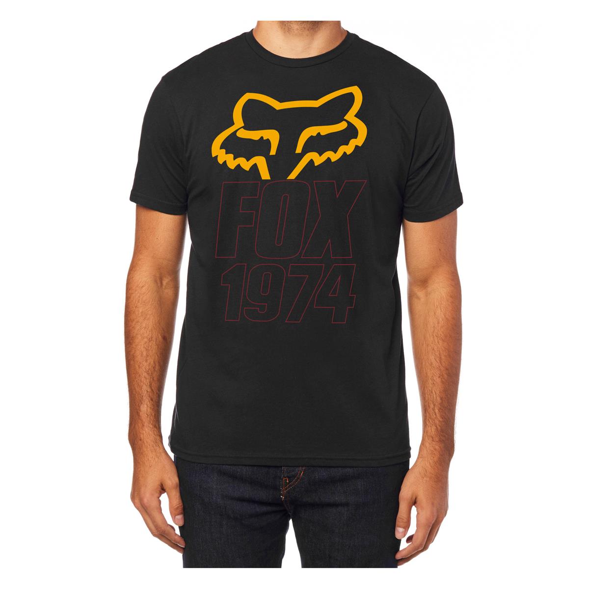 Fox T-Shirt Blasted Black