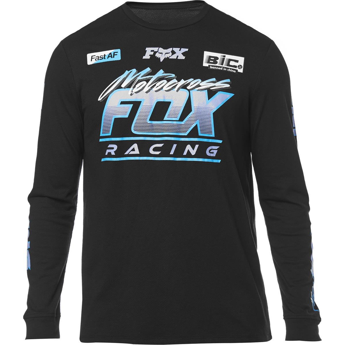 Fox T-Shirt Manica Lunga Jetskee Black