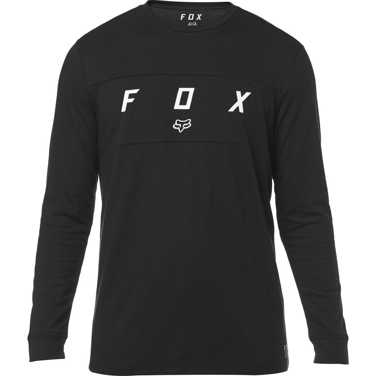Fox T-Shirt Manica Lunga Slyder Black