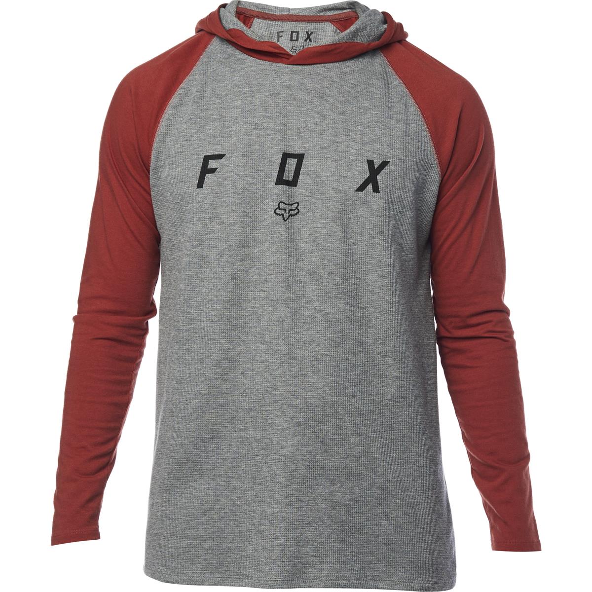 Fox Longsleeve Shirt Tranzcribe Heather Graphite