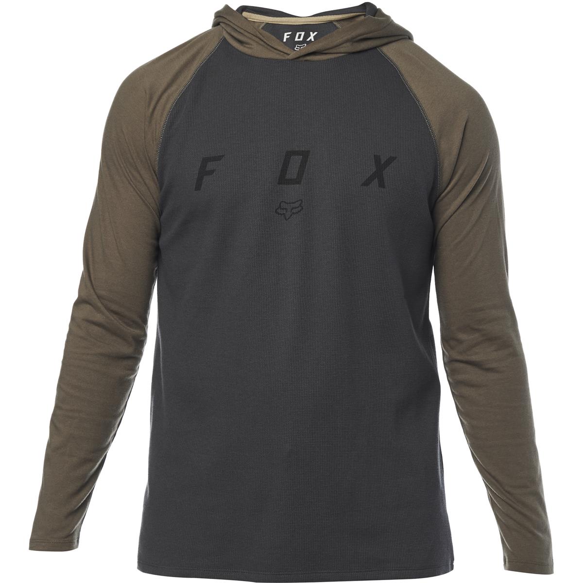 Fox T-Shirt Manches Longues Tranzcribe Black Vintage