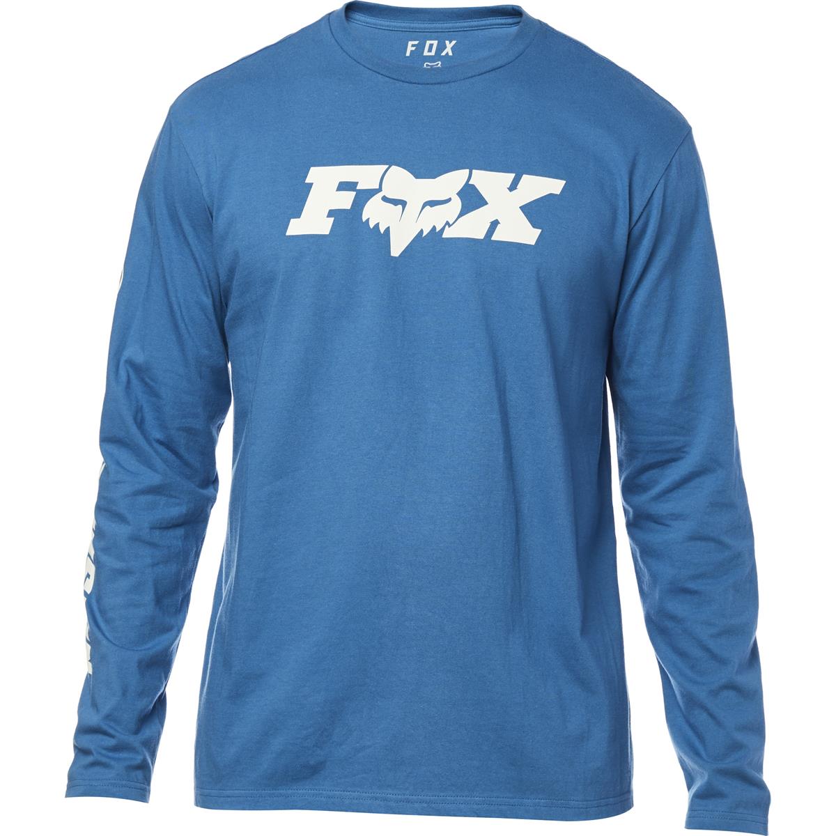 Fox Long Sleeve Shirt Race Team Dusty Blue