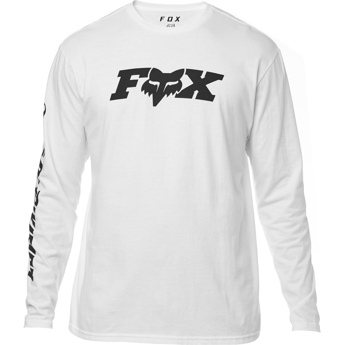 Fox Long Sleeve Shirt Race Team Optic White