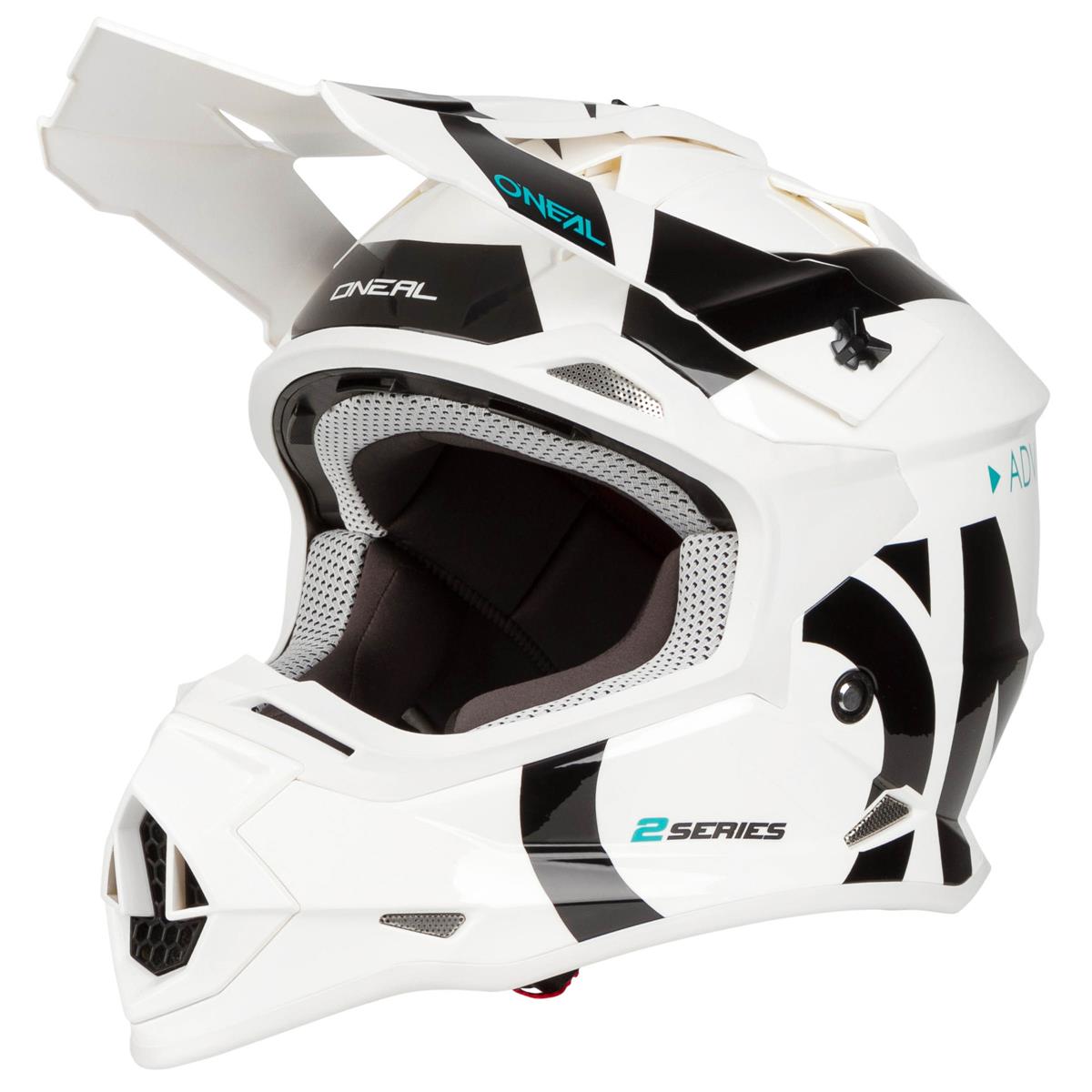 O'Neal MX Helmet 2SRS RL Slick White/Black