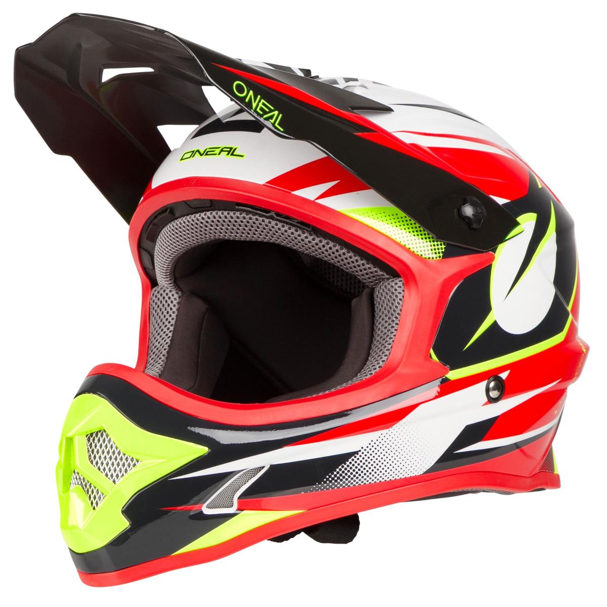 O'Neal Motocross-Helm 3SRS Riff Rot