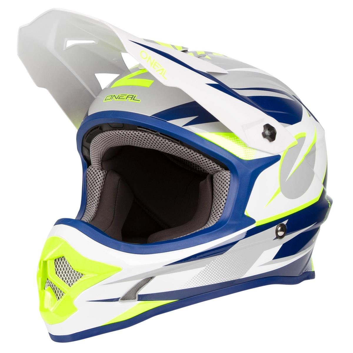 O'Neal Motocross-Helm 3SRS Riff Blau