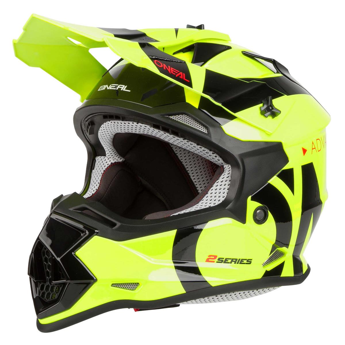 O'Neal Kids Motocross-Helm 2SRS Slick Neongelb
