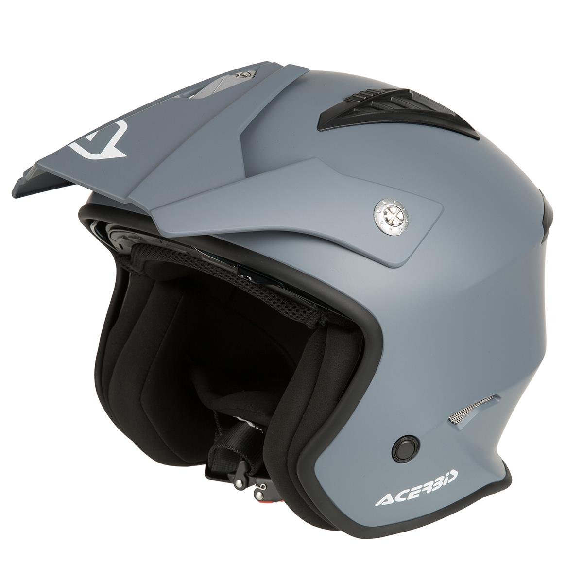 reaccionar Superior De vez en cuando Acerbis Trial Helmet Jet Aria Grey | Maciag Offroad