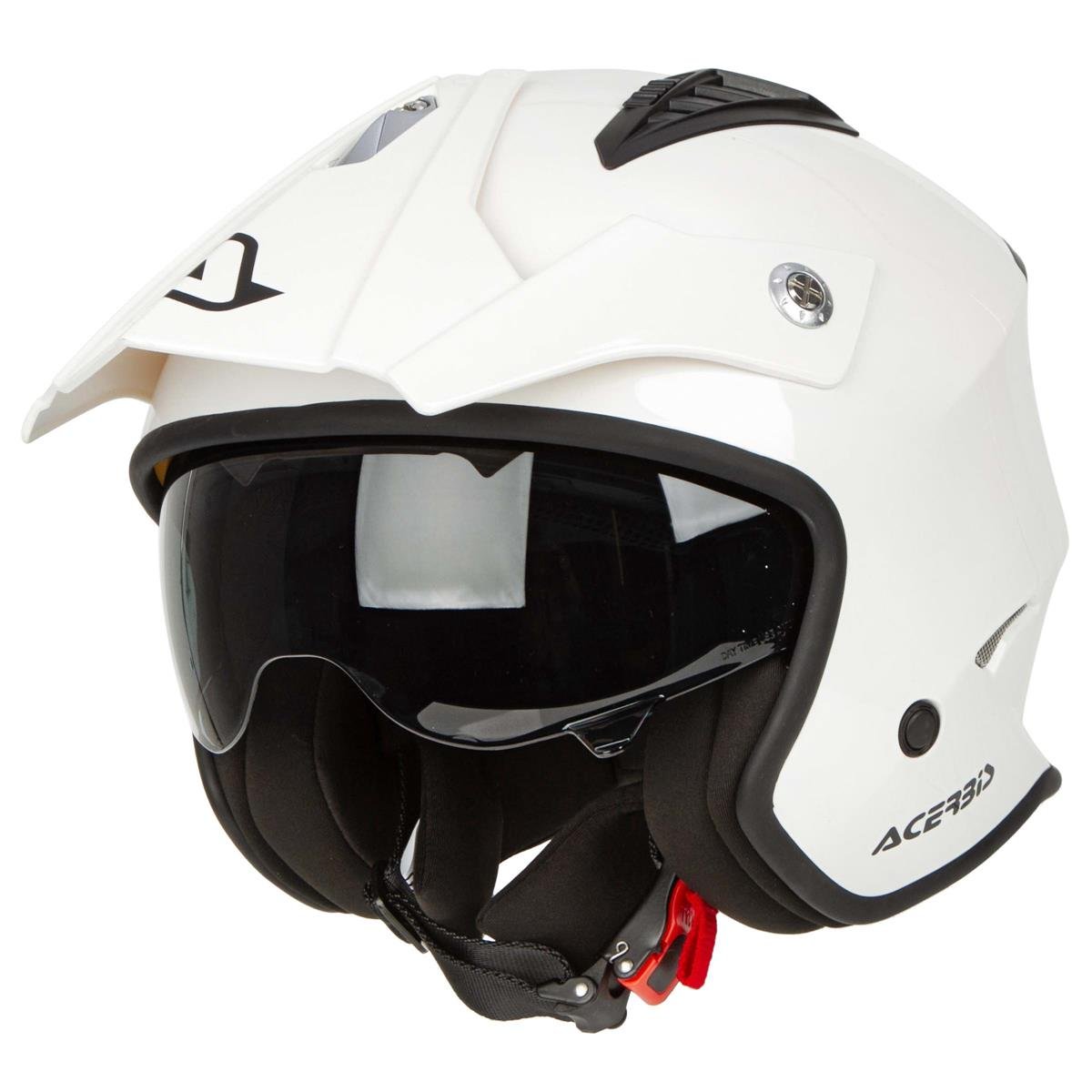 Acerbis Trial Helmet Jet Aria White