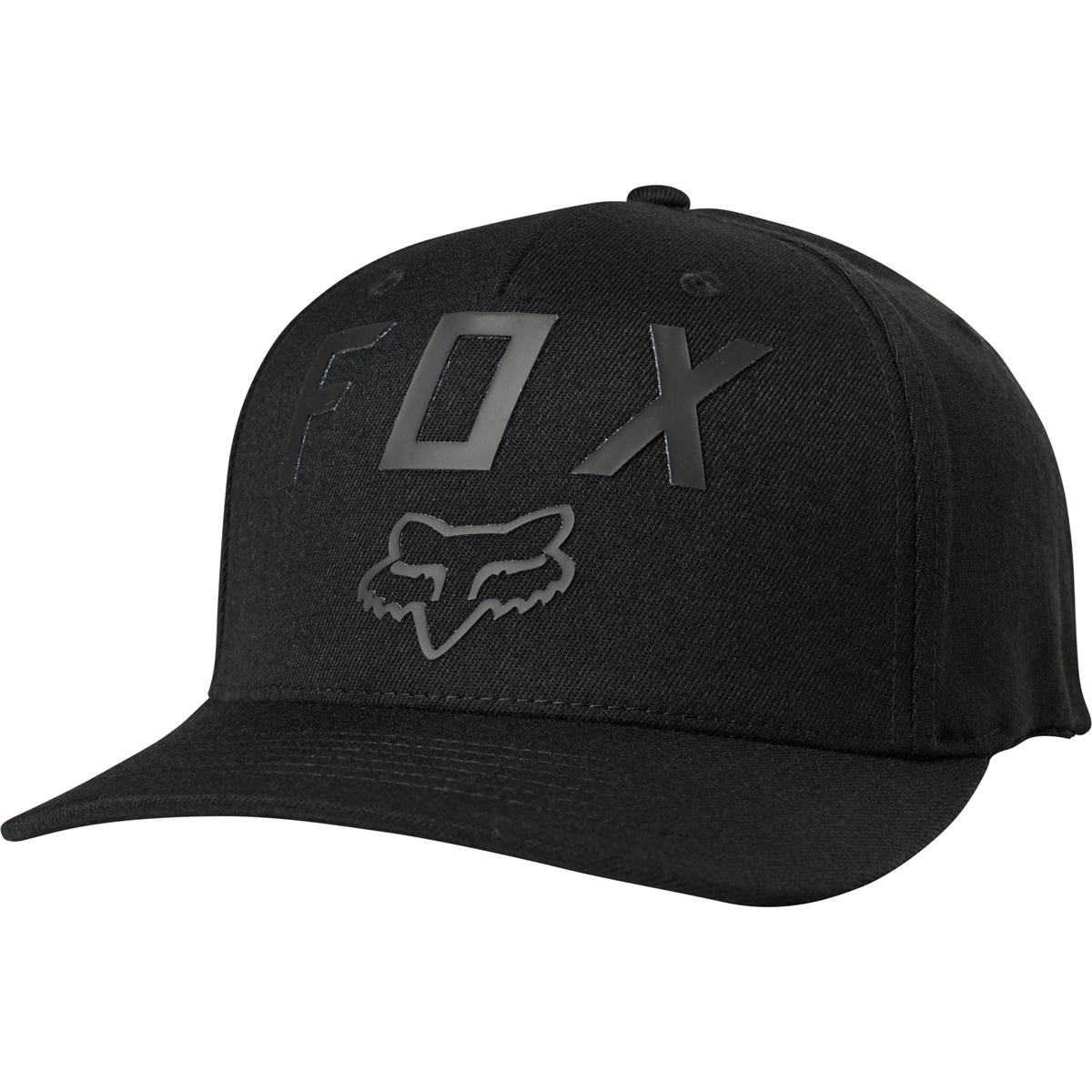 Fox Flexfit Cap Number 2 Schwarz