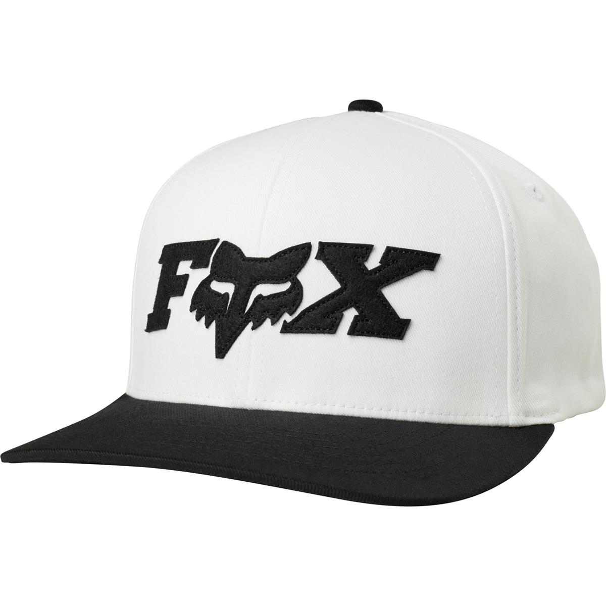 Fox Flexfit Cap Dun Weiß