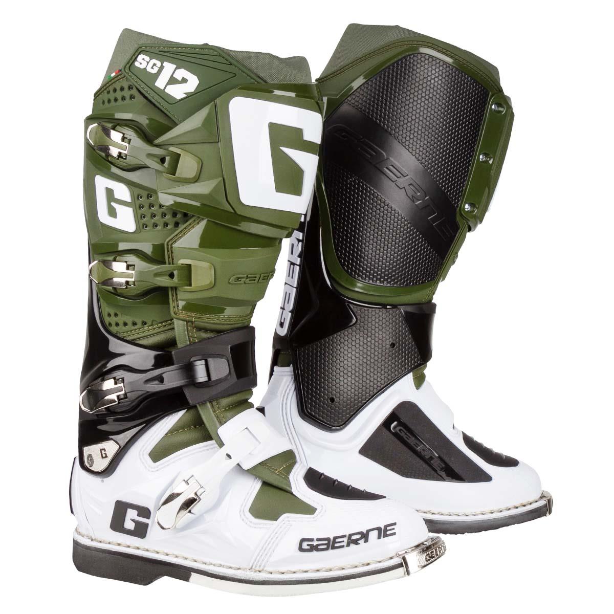 Gaerne MX Boots SG 12 Army - Special Edition
