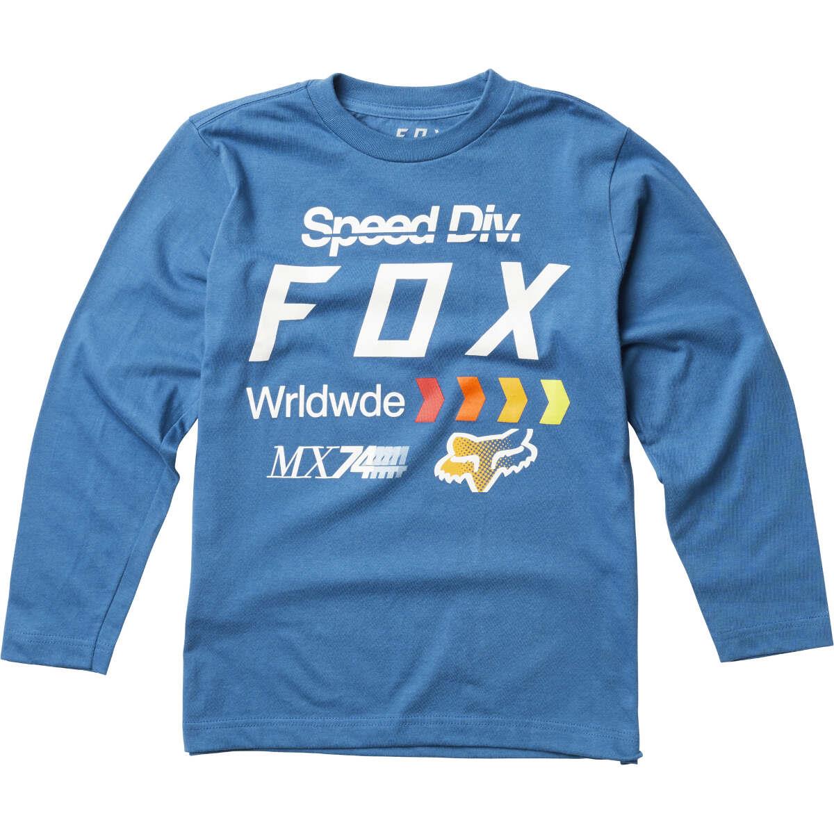 Fox Enfant T-Shirt Manches Longues Murc Dusty Blue