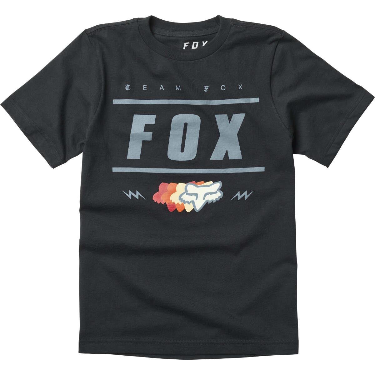 Fox Kids T-Shirt Team 74 Black