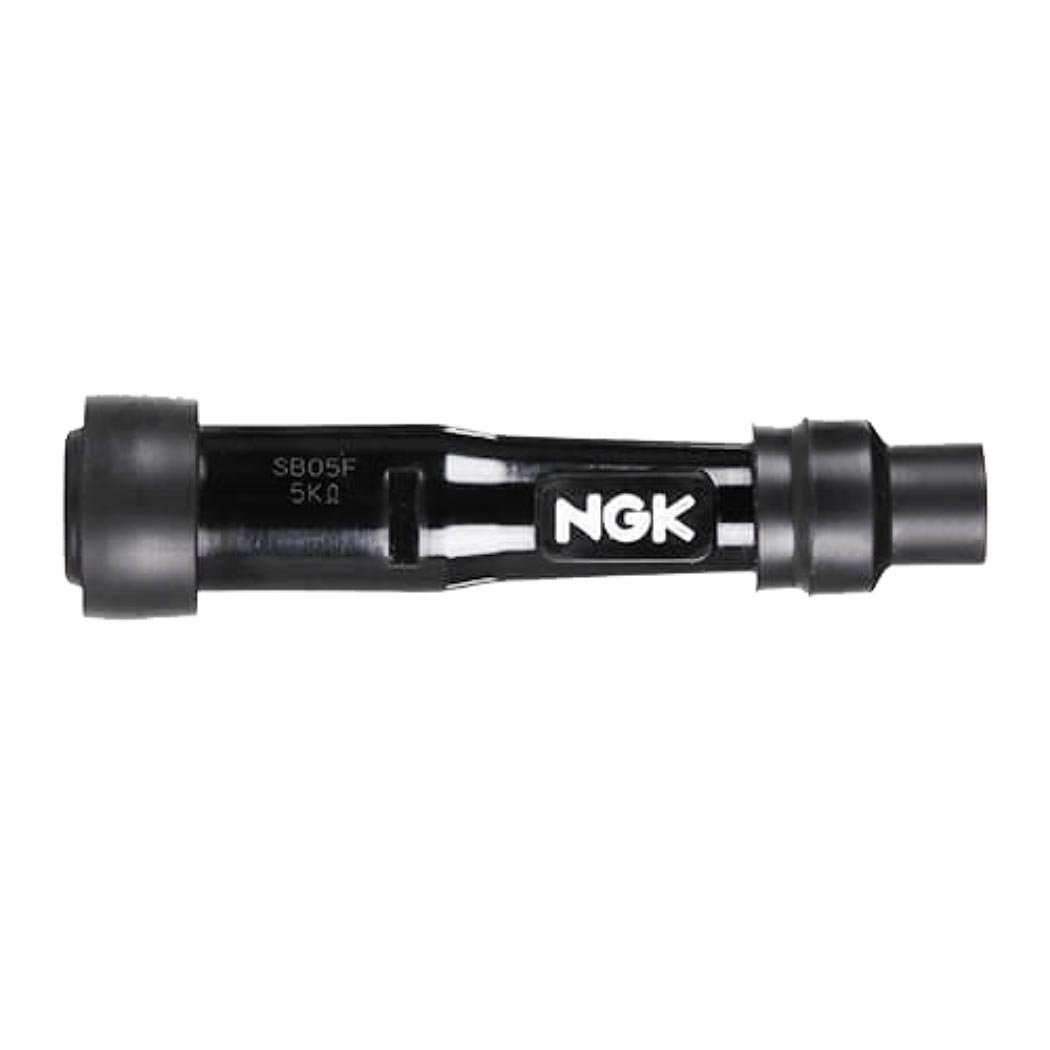 NGK Spark Plug Connector  SB05F, Straight, Black