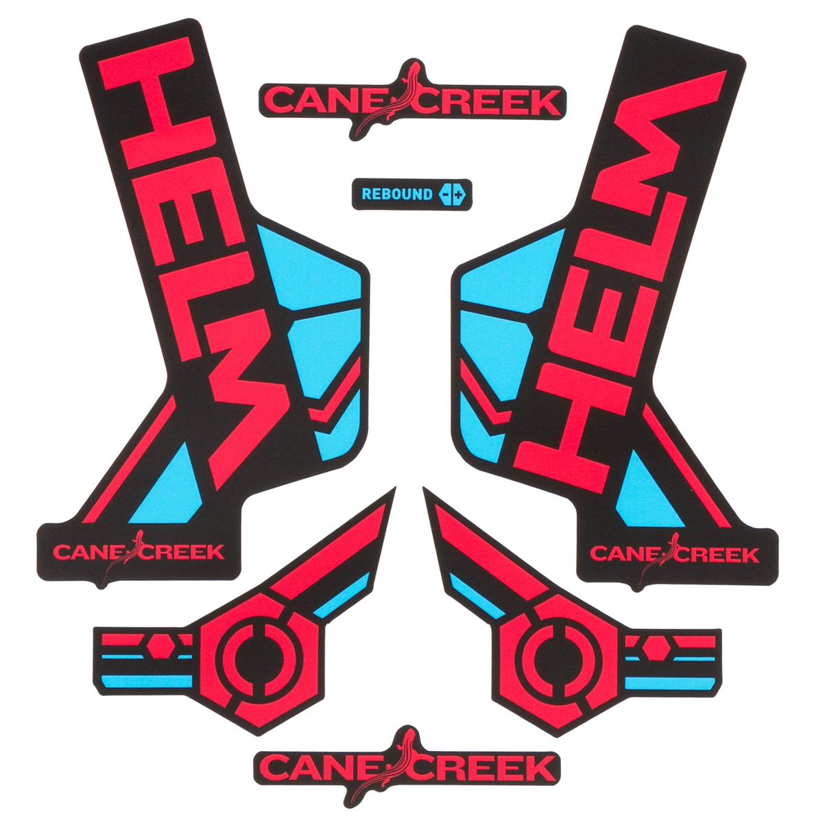 Cane Creek Decal Set Helm Red/Blue