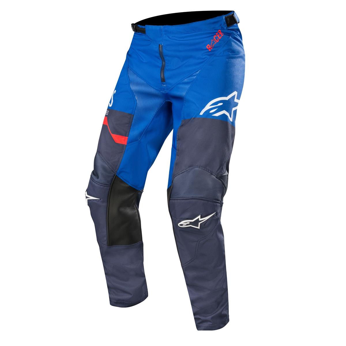 Alpinestars MX Pants Racer Flagship - Dark Navy/Blue/Red