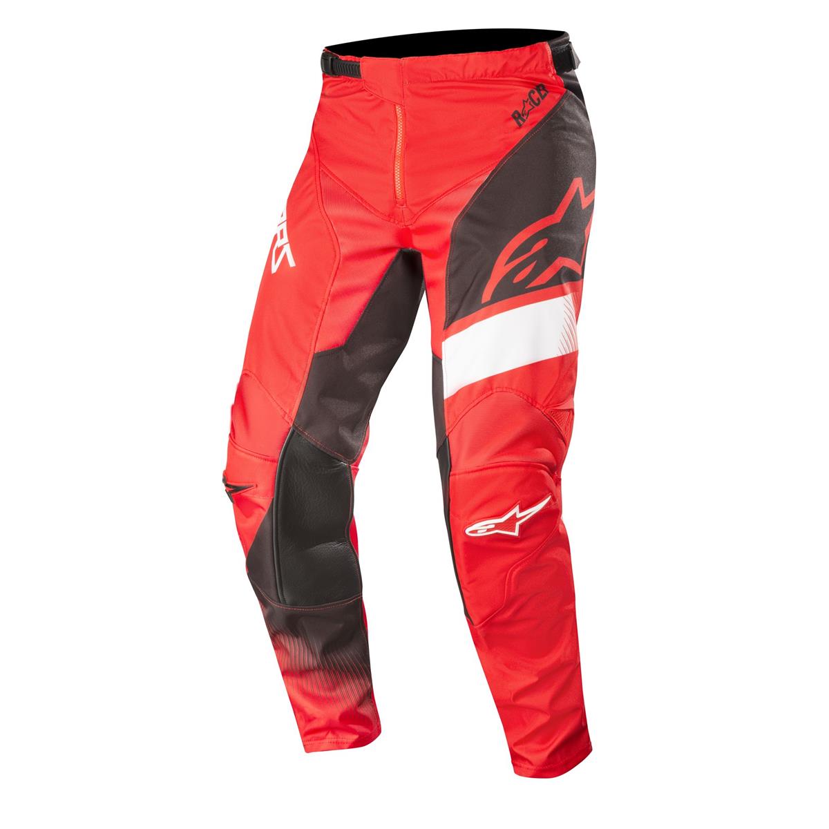 Alpinestars Pantaloni MX Racer Supermatic - Rosso/Nero/Bianco
