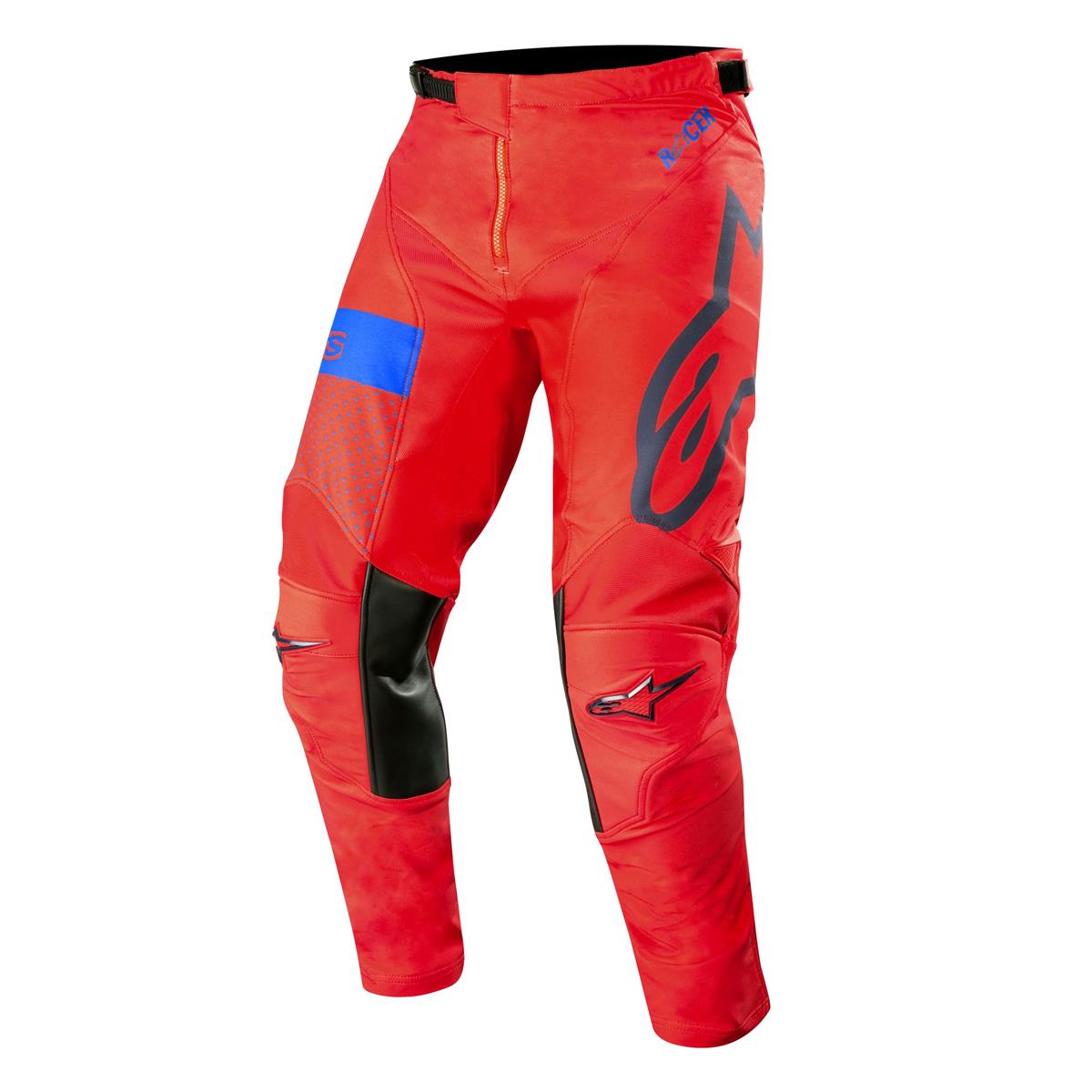 Alpinestars MX Pants Racer Tech Atomic - Red/Dark Navy/Blue