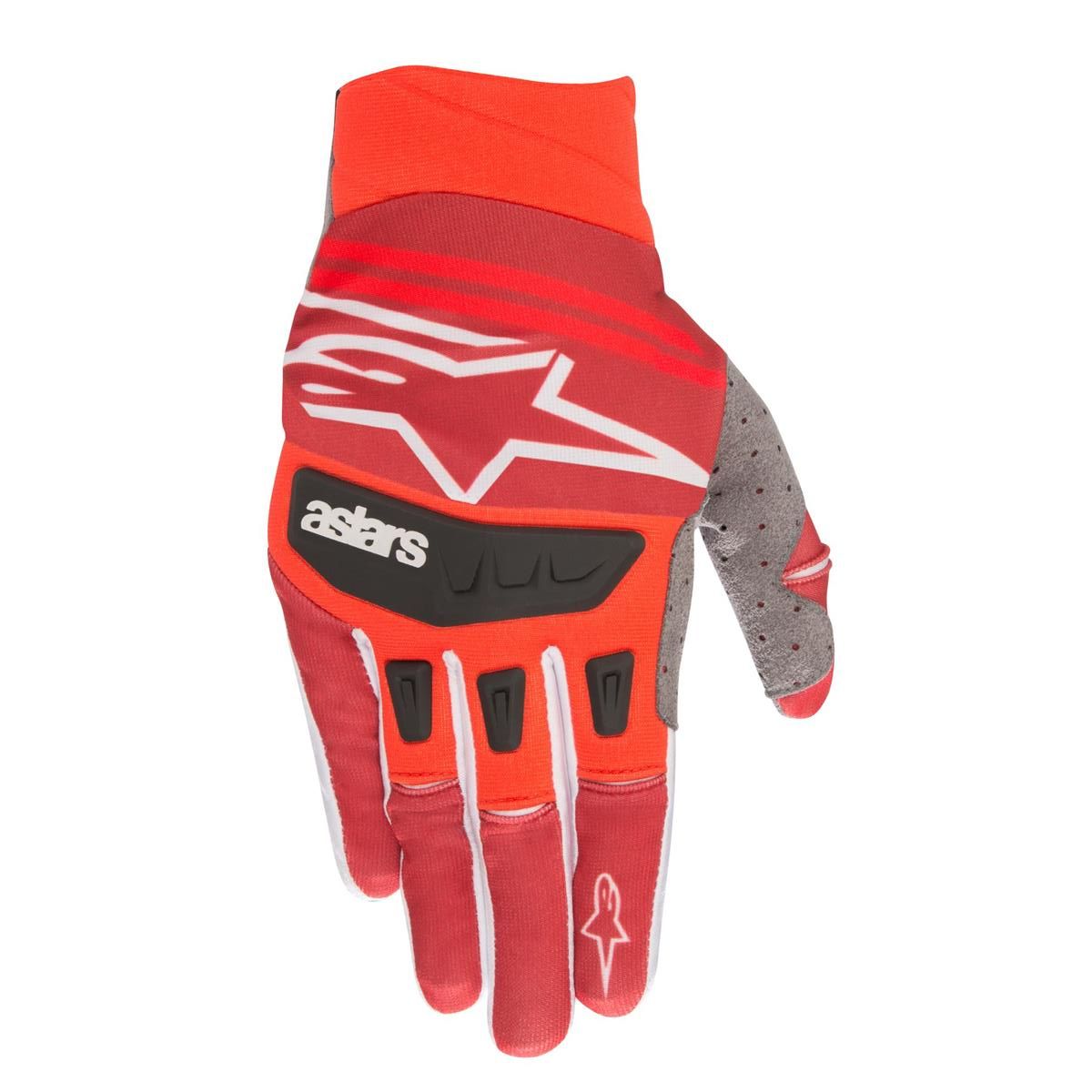 Alpinestars Gloves Techstar Red/Burgundy