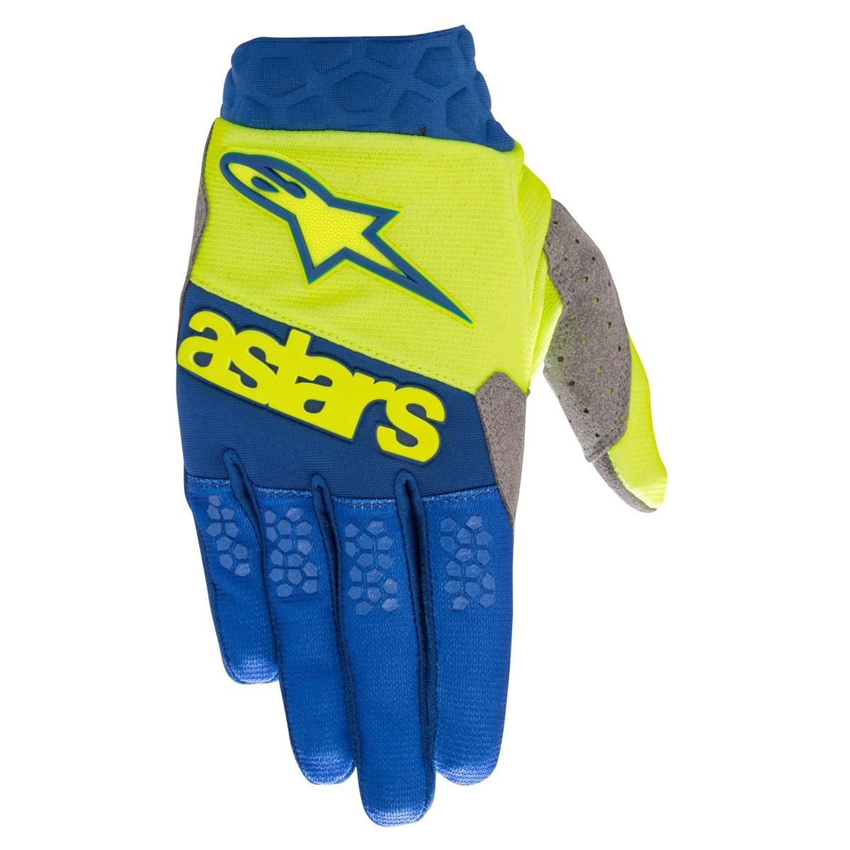 Alpinestars Handschuhe Racefend Gelb Fluo/Blau