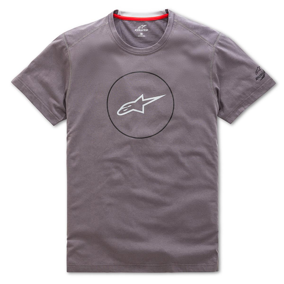 Alpinestars Tech T-Shirt Disk Ride Charcoal