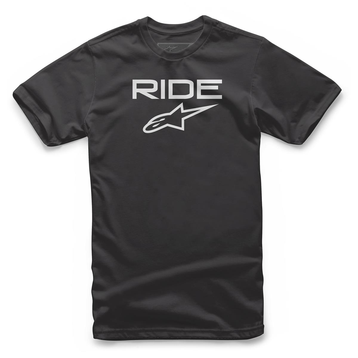 Alpinestars T-Shirt Ride 2.0 Schwarz/Weiß