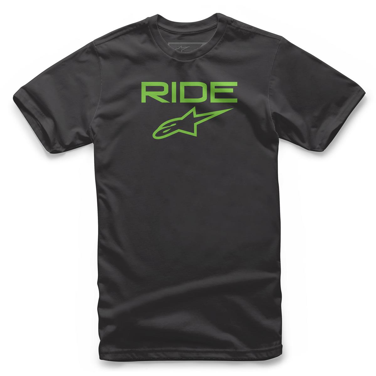 Alpinestars T-Shirt Ride 2.0 Black/Green