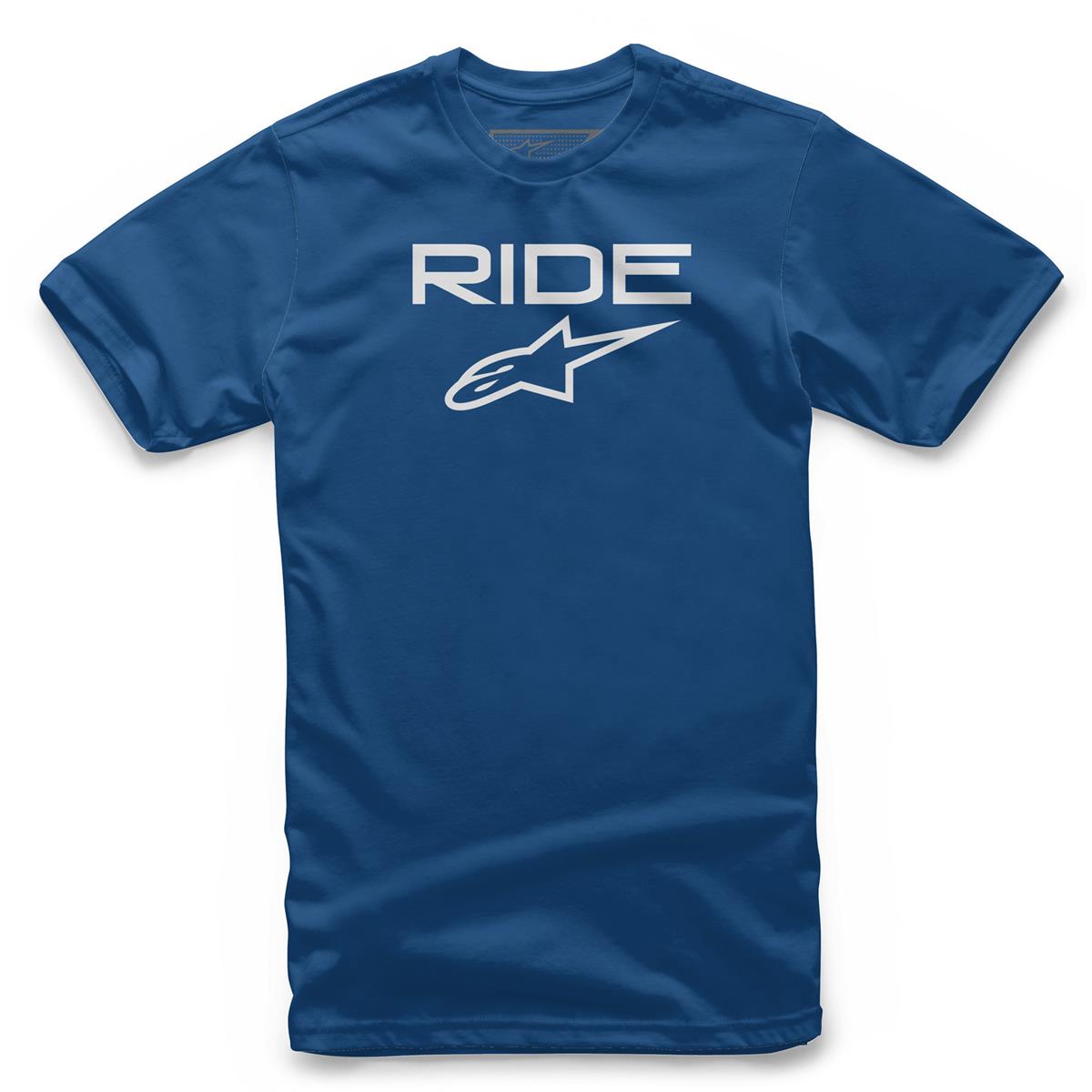 Alpinestars T-Shirt Ride 2.0 Royal/White