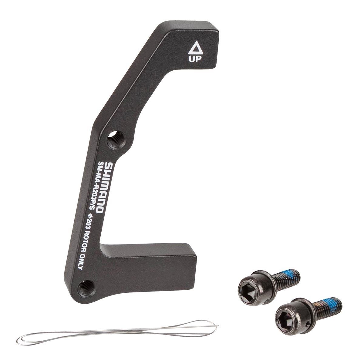 Shimano Adapter  Rear, for PM-Brake/IS-Frame, for 203 mm