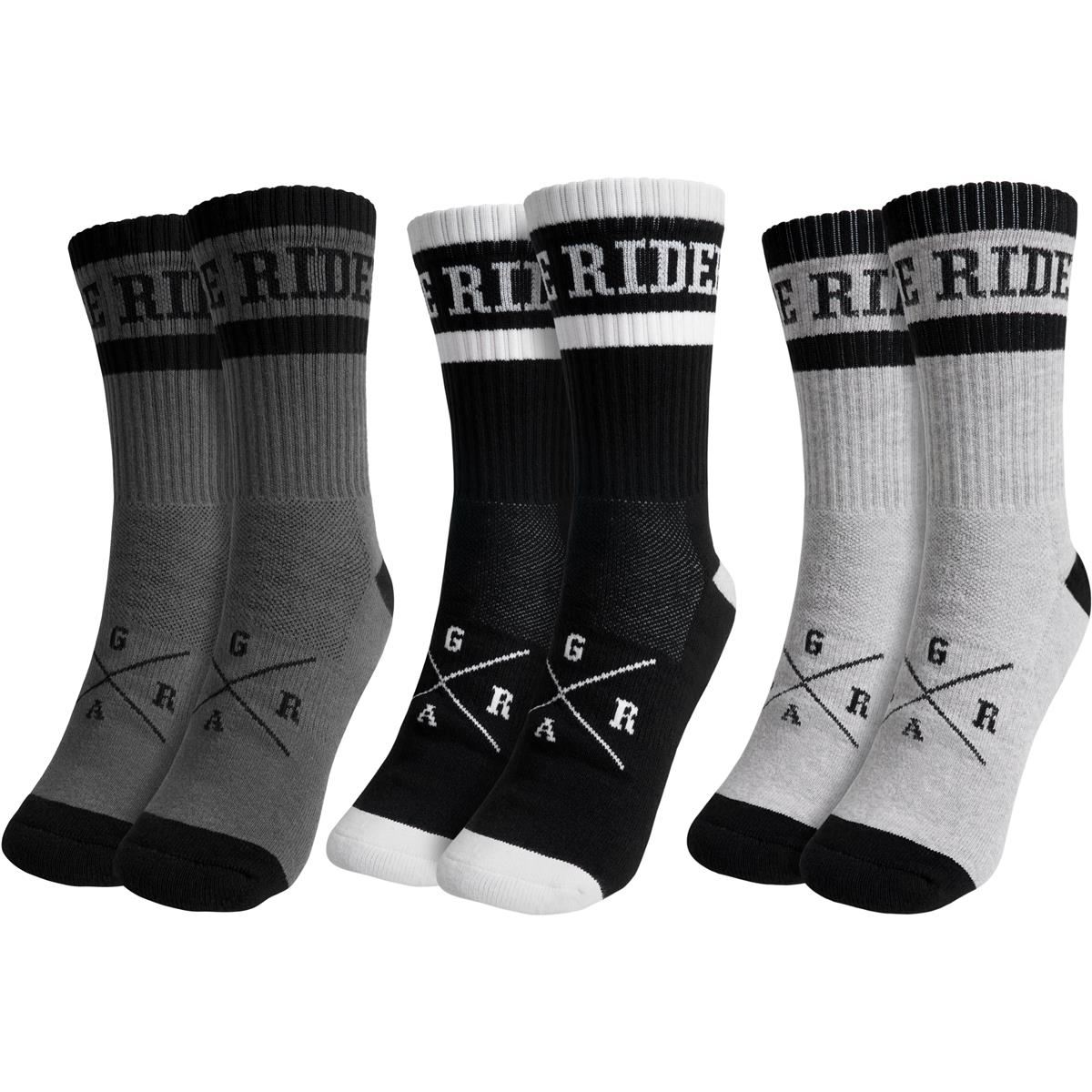 Loose Riders MTB Socks  Pack of 3 - Classic