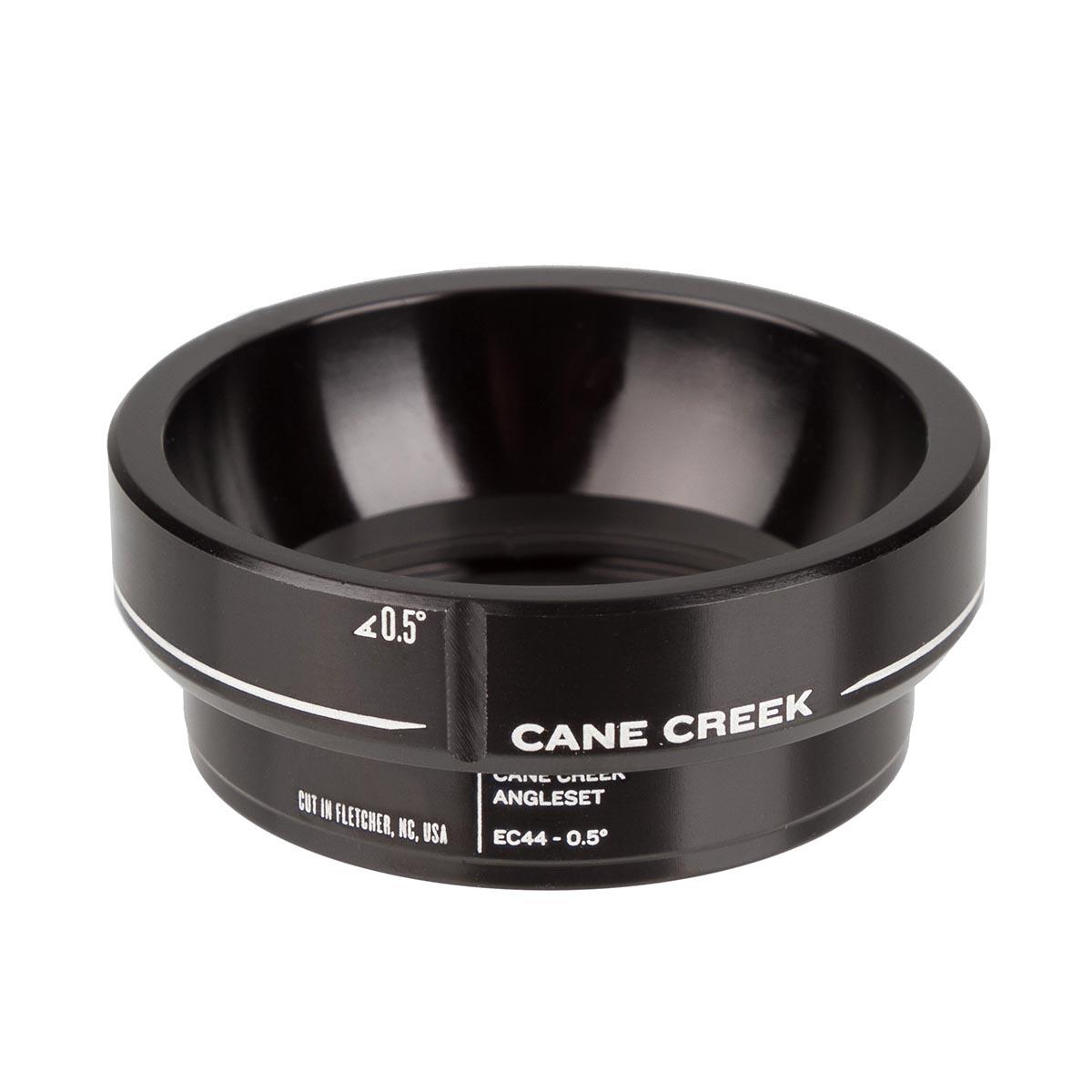 Cane Creek Upper/lower bearing cup AngleSet EC44, 0,5 Degree, Black