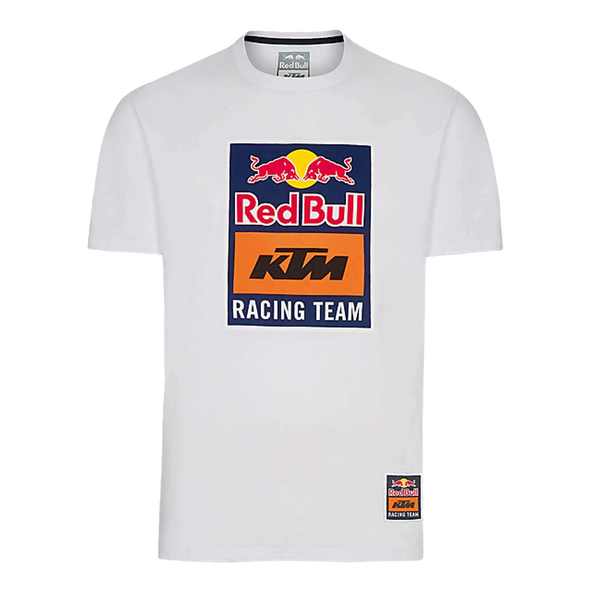 Red Bull T-Shirt KTM Racing Team Logo - White