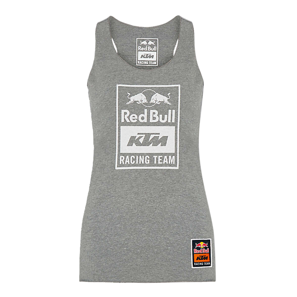 Red Bull Femme Débardeur KTM Racing Team Logo - Heather Grey