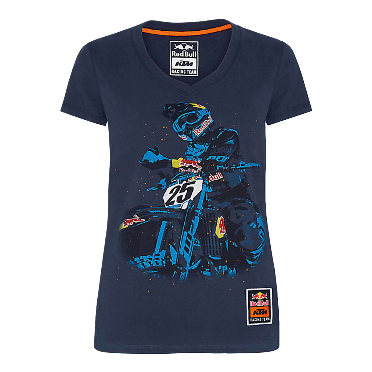 Red Bull Femme T-Shirt KTM Racing Team Musquin - Navy