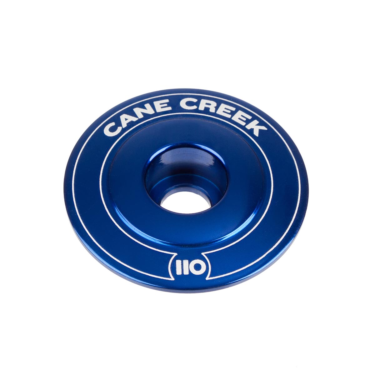 Cane Creek Bouchon de Potence 110 Bleu, Aluminium, 1 1/8 Pouces